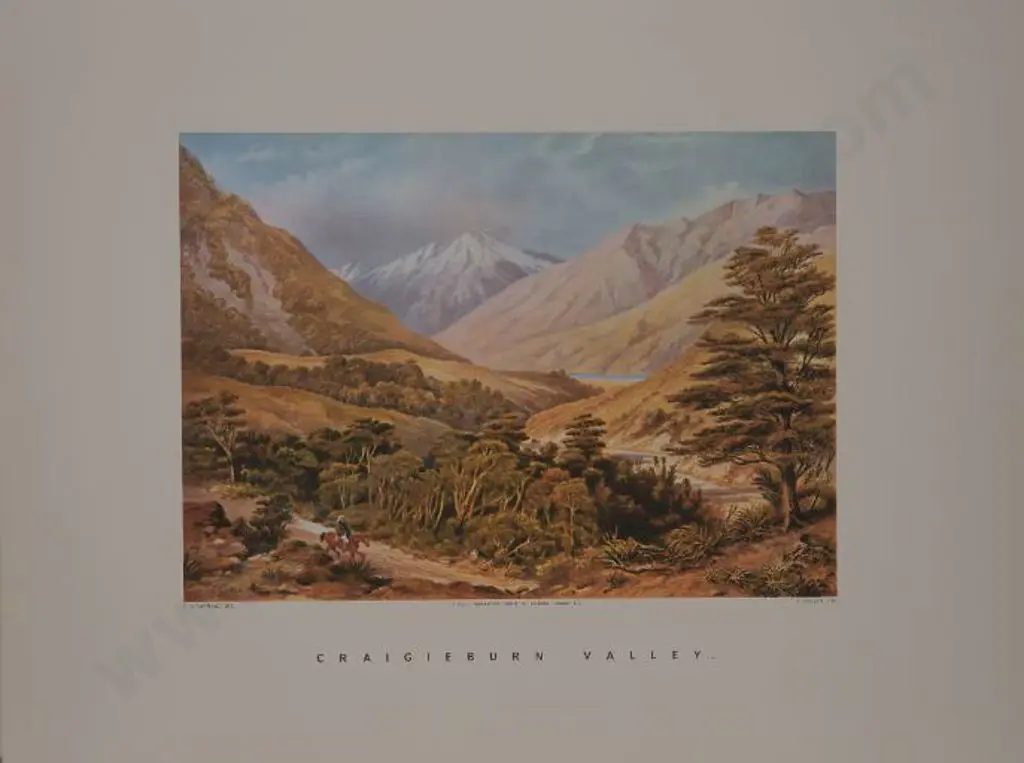 BARRAUD, Charles Decimus (1822-1897) - Craigieburn Valley Image 1++