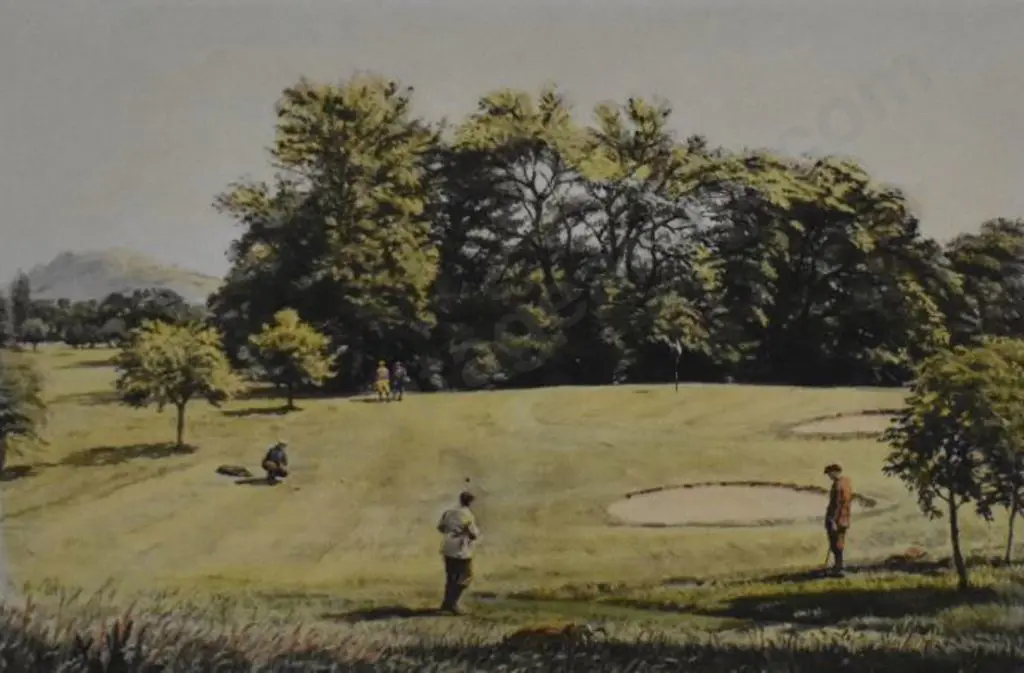 WEAVER, Arthur (1918-2008) - Out of Trouble (Golf) Image 1++