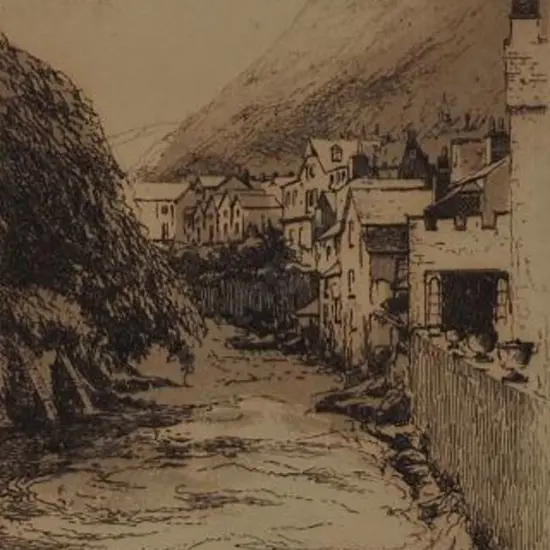 DICKENS, C. (19th Cent.) - Lynmouth, U.K.
