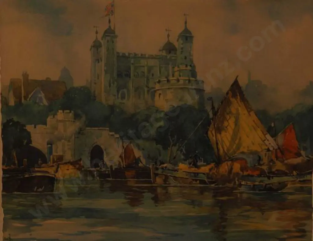 UNKNOWN Artist - Edinburgh Castle Image 1++