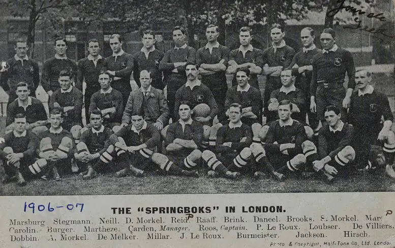 UNKNOWN - The "Springboks" in London, 1906 Image 1++