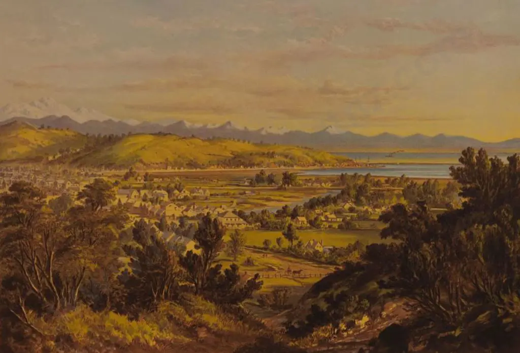 BARRAUD, Charles Decimus (1822-1897) - Nelson - New Zealand Graphic & Descriptive (1877) Image 1++