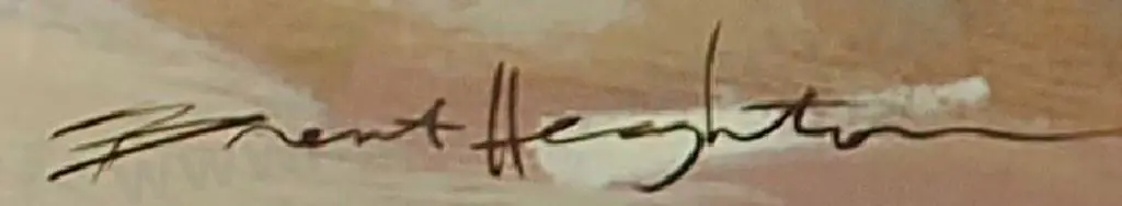 HEGHTON, Brent - French Café Scene Image 1++