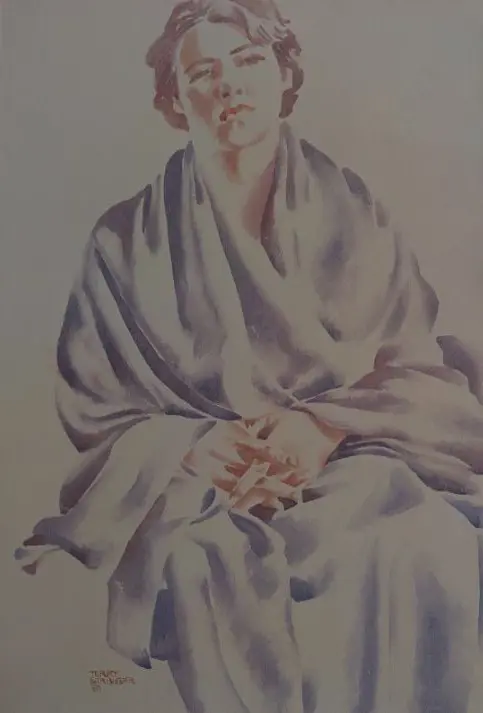 STRINGER, Terry (1946-) - Blue Kay Image 1++