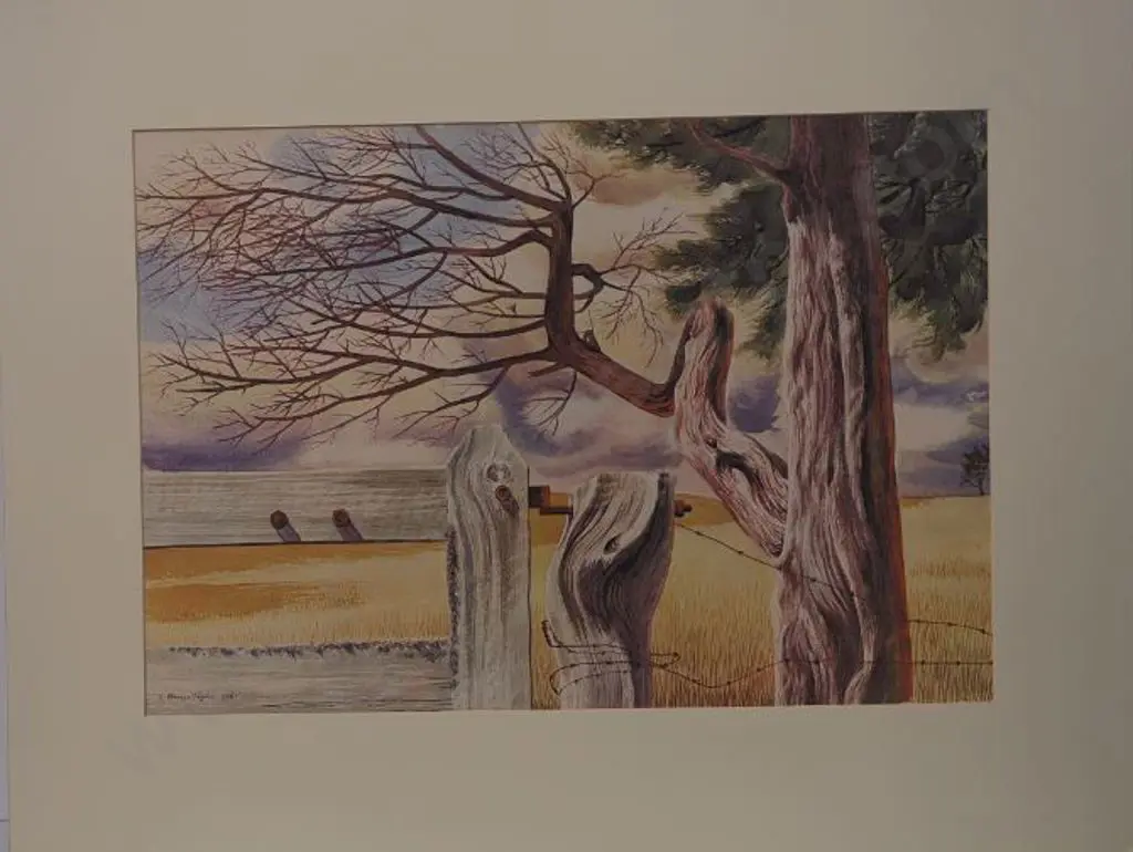 TAYLOR, E. Mervyn (1906-1964) - The Hay Paddock, 1961 Image 1++