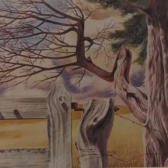 TAYLOR, E. Mervyn (1906-1964) - The Hay Paddock, 1961