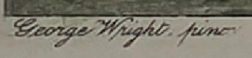 WRIGHT, George (1860-1944) - Playing Polo Image 1++