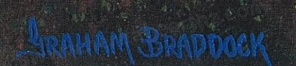 BRADDOCK, Graham (1942-) - The Refuge of Ngati Miro, Taranaki Image 1++