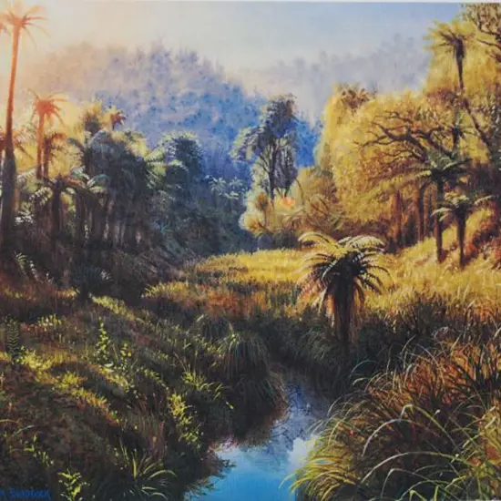 BRADDOCK, Graham (1942-) - The Refuge of Ngati Miro, Taranaki