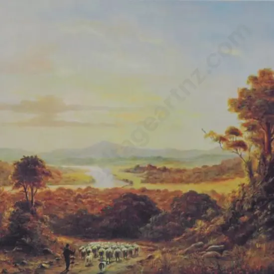 KIVITS, Jos (1945-) - Romantic Scene Near Thames