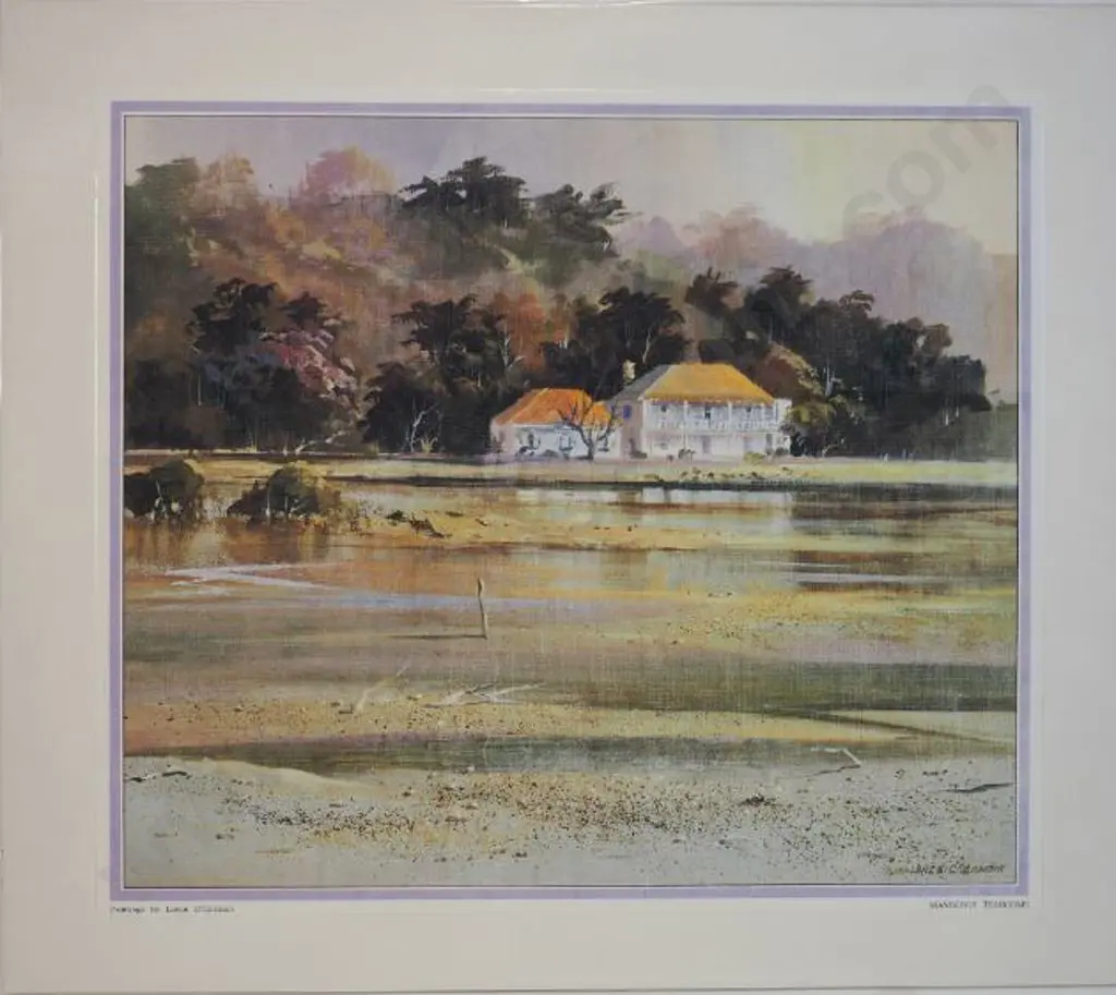 O'GORMAN, Lance (1939-2025) - Mangonui Tearooms Image 1++