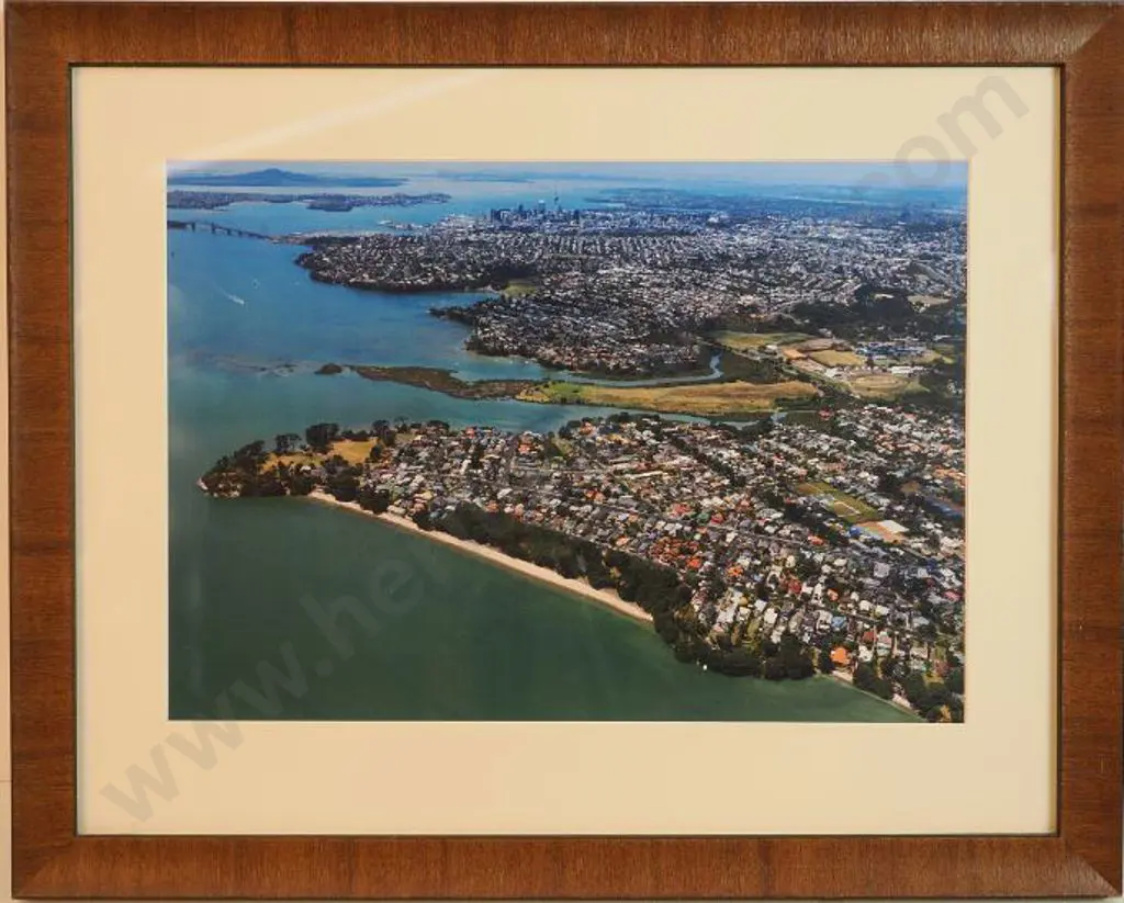 UNKNOWN  - Auckland Harbour with Skytower Image 1++