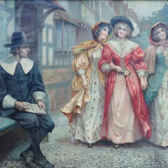 UNKNOWN Artist - After the Ball (Edwardian print)