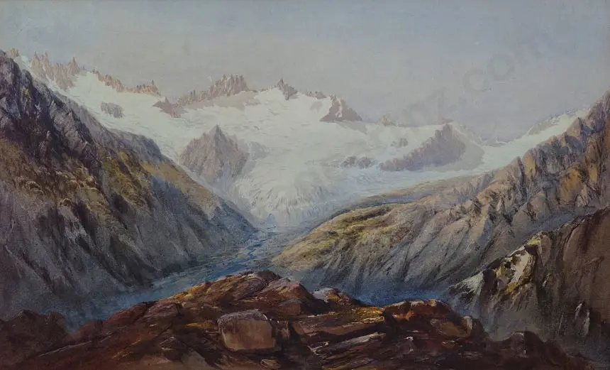 GULLY, John (1819-1888) - McAulay Glaciers Image 1++