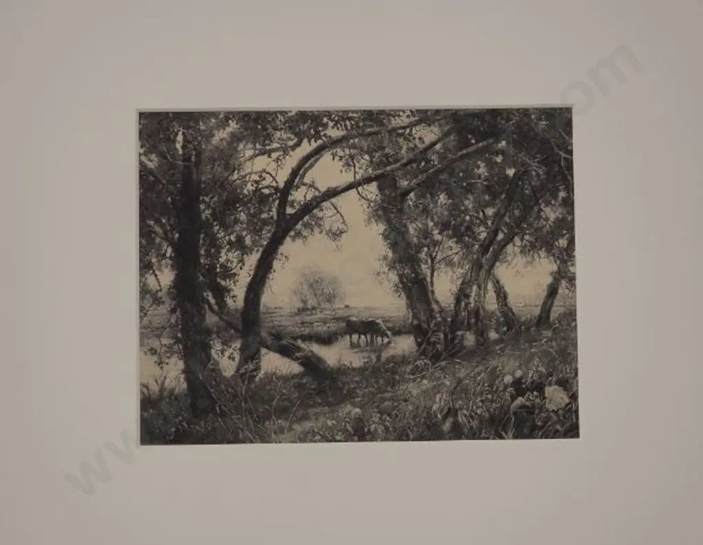 LAWSON, Cecil (1849-1882) - Marsh Lands Image 1++