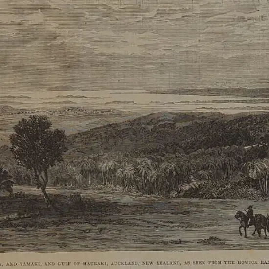 ILLUSTRATED LONDON NEWS - 1862 - The Firth of Thames, 1862