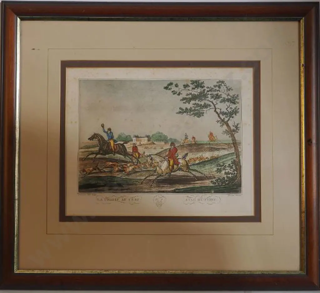 UNKNOWN Artist - Stag Hunting Image 1++