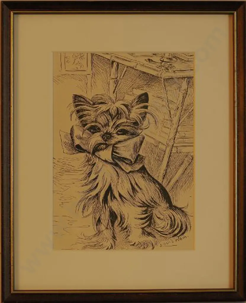 WAIN, Louis (1860-1939) - Snoosems Want His Ma Image 1++