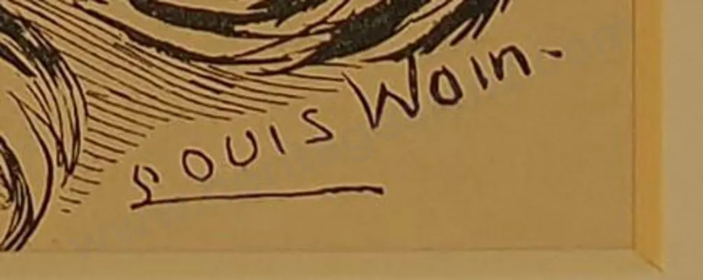 WAIN, Louis (1860-1939) - Snoosems Want His Ma Image 1++