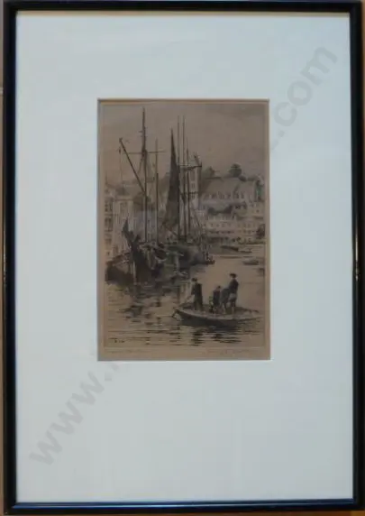 WALKER, Henry G. - Torquay Harbour Image 1++