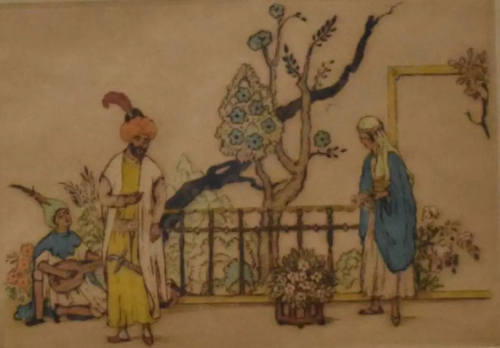 EVERETT, Frank - A Persian Garden Image 1++