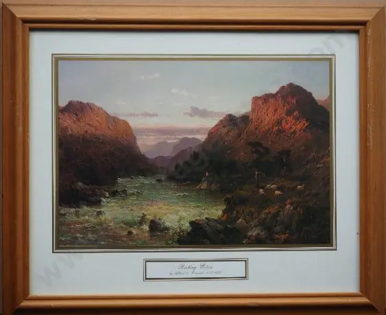 BREANSKI, Alfred de (1852-1928) - Rushing Waters Image 1++