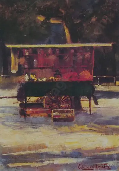 FRISTROM, Claus Edward (1864-1950) - The Fruit Seller Image 1++