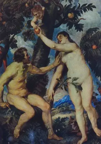 RUBENS, Peter Paul (1577-1640) - Adam and Eve in the Garden Image 1++