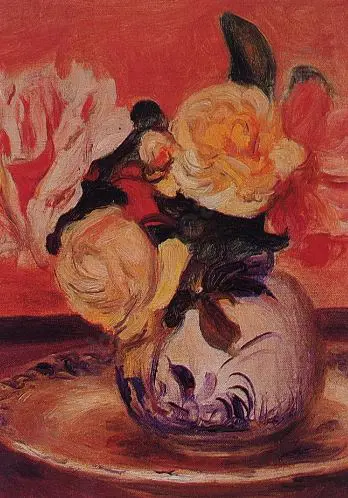 RENOIR, Pierre Auguste (1841-1919) - Vase of Flowers Image 1++
