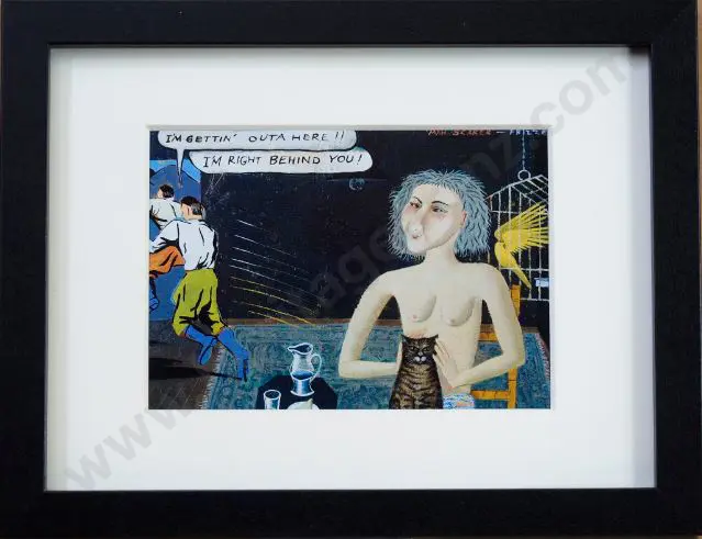 FRIZZELL, Dick (1943-) - Man Scarer Image 1++