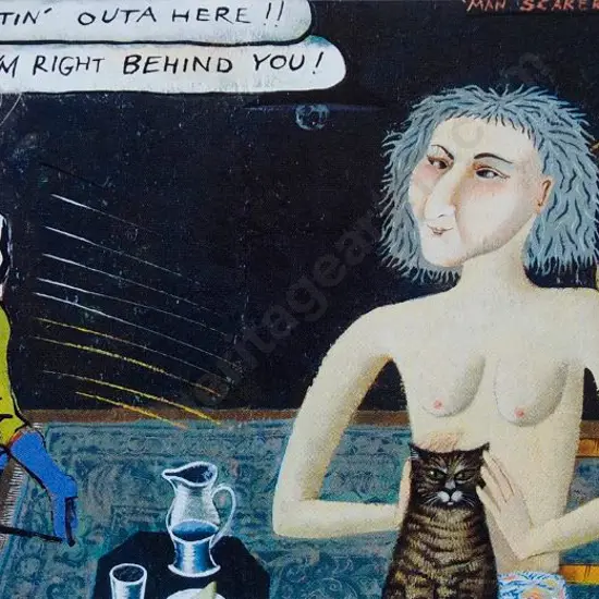 FRIZZELL, Dick (1943-) - Man Scarer