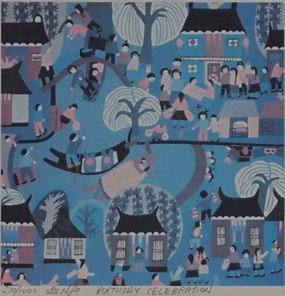 NGO, Lee (1950-) - Chinese New Year / Wedding / New Born Baby / Birthday Celebration Image 1++