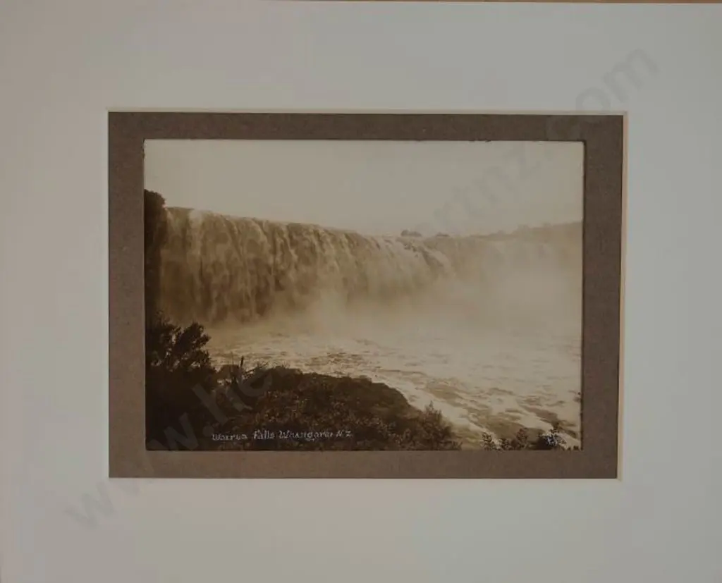 RADCLIFFE, Frederick George (1863-1923) - Wairua Falls, Whangarei Image 1++