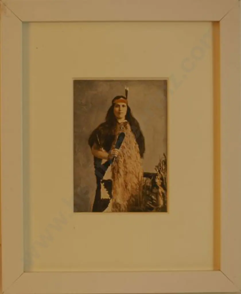 UNKNOWN Photographer - Maggie Papakura. The Famous Whakarewarewa Guide Image 1++