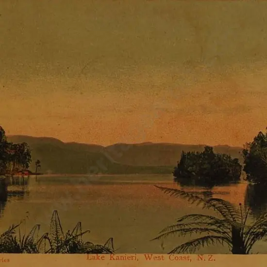 UNKNOWN Photographer - Lake Kanieri, West Coast, New Zealand