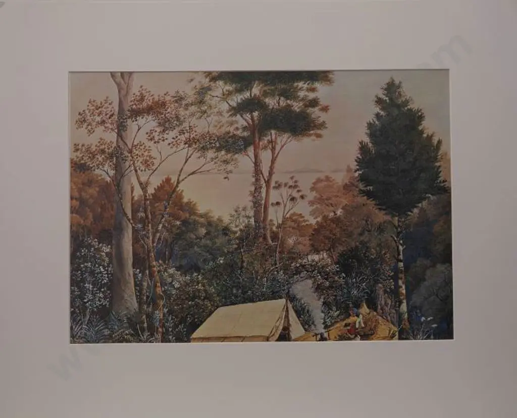 SHARPE, Alfred (1836-1908) - Coromandel, 1875 Image 1++