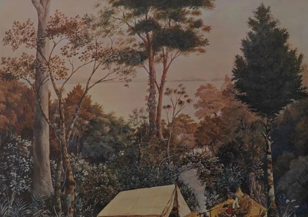 SHARPE, Alfred (1836-1908) - Coromandel, 1875 Image 1++