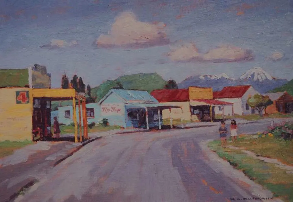 MacCORMICK, W.A. (Bill) (1942-) - A Country Town Image 1++