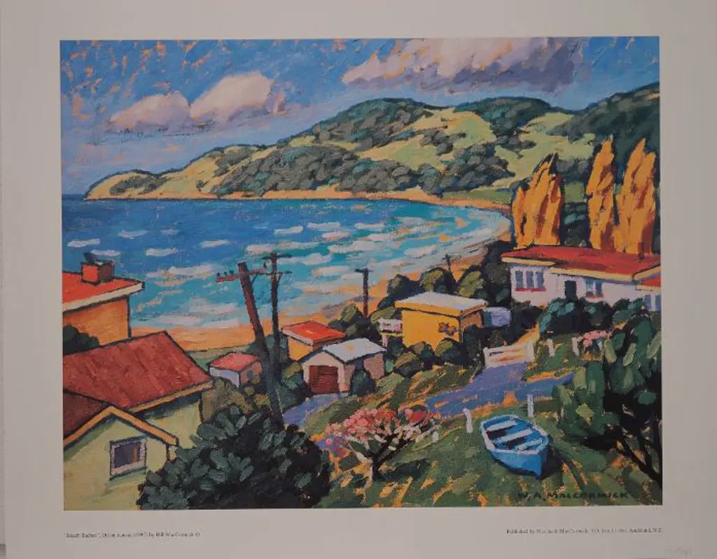 MacCORMICK, W.A. (Bill) (1942-) - Beach Baches Image 1++