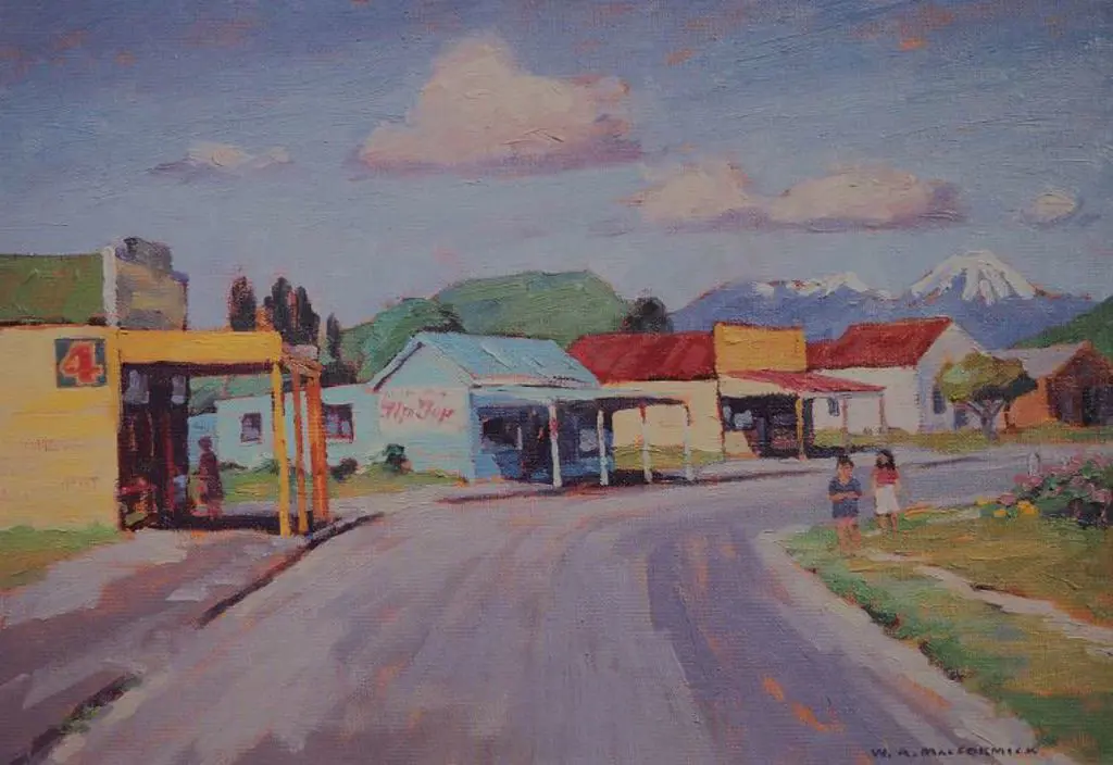 MacCORMICK, W.A. (Bill) (1942-) - A Country Town Image 1++