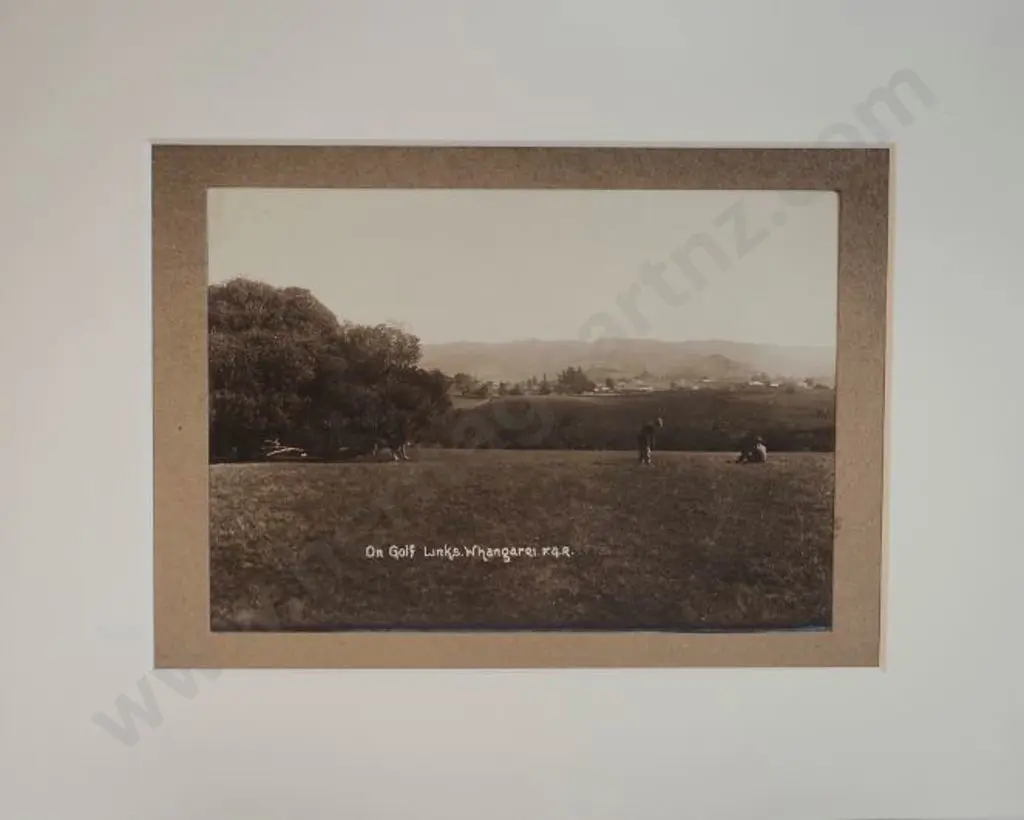 RADCLIFFE, Frederick George (1863-1923) - On Golf Links Whangarei Image 1++