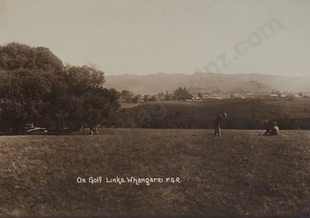 RADCLIFFE, Frederick George (1863-1923) - On Golf Links Whangarei Image 1++