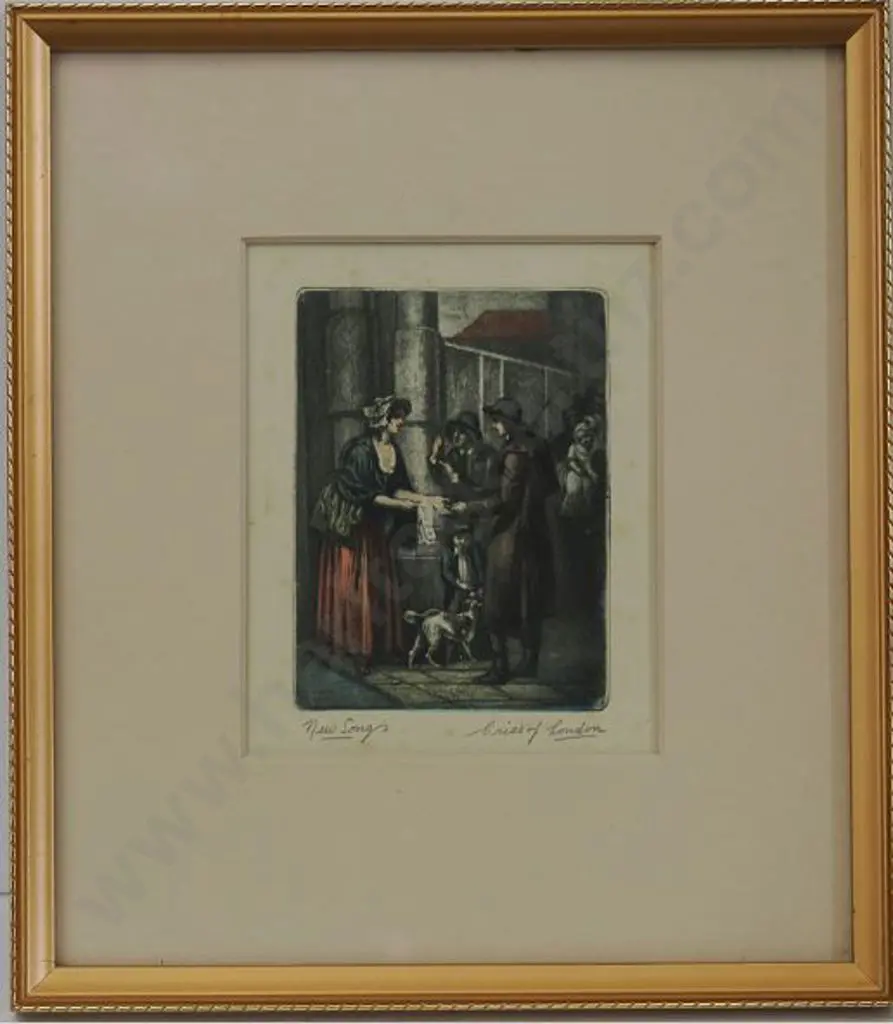 WHEATLEY, Francis (1747-1801) - Cries of London - New Songs Image 1++
