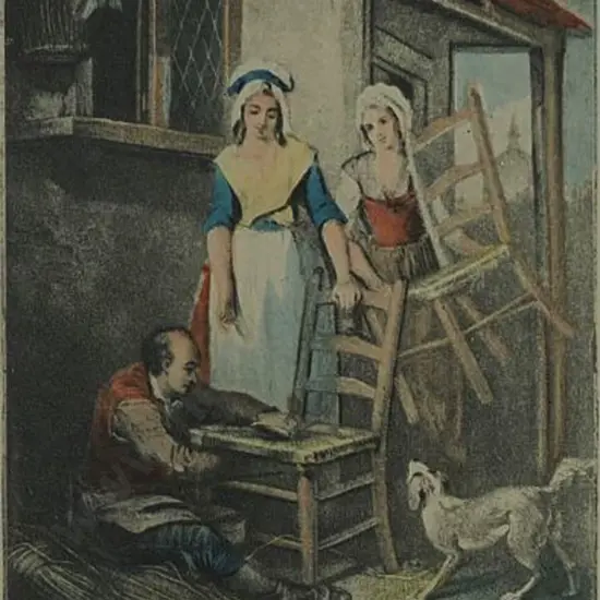 WHEATLEY, Francis (1747-1801) - Cries of London - Chairs to Mend