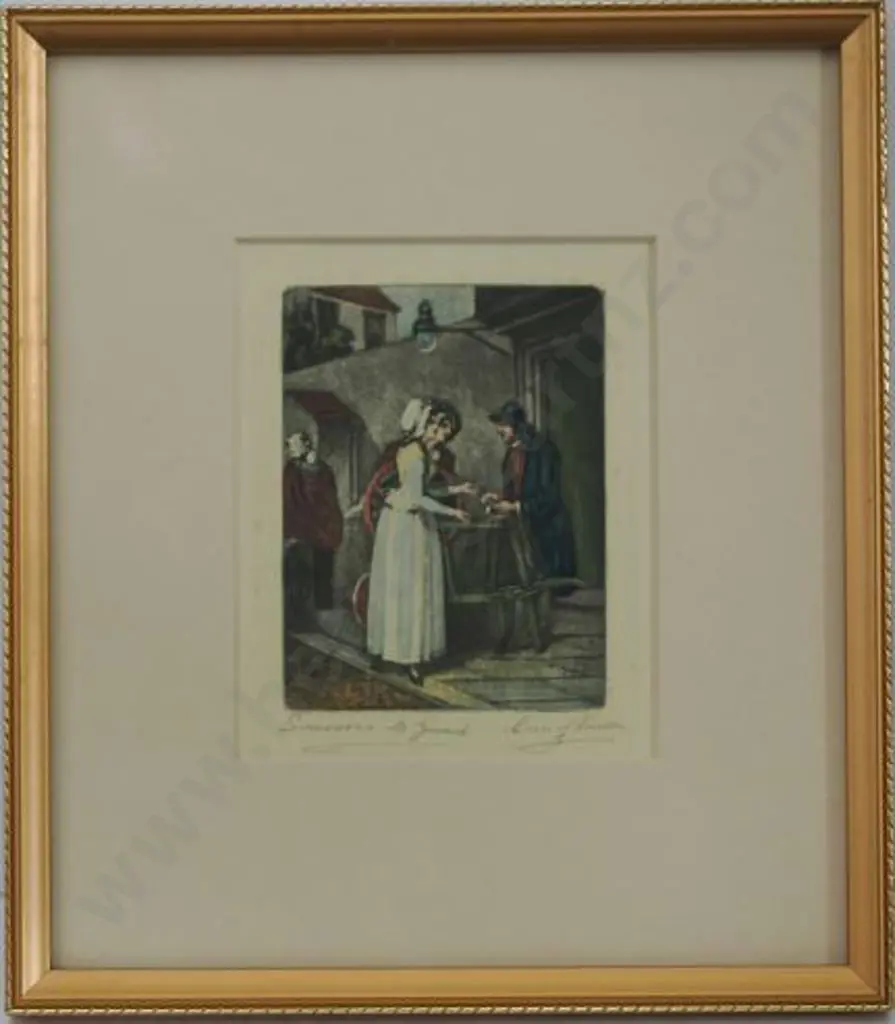 WHEATLEY, Francis (1747-1801) - Cries of London - Scissors to Grind Image 1++