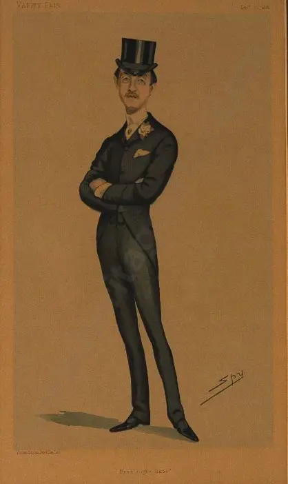 VANITY Fair - Spy Print - Charles Robert Spencer, 1881 Image 1++