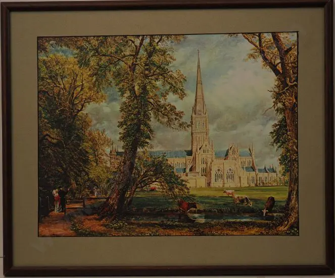 CONSTABLE, John (1776-1837) - Salisbury Cathedral Image 1++
