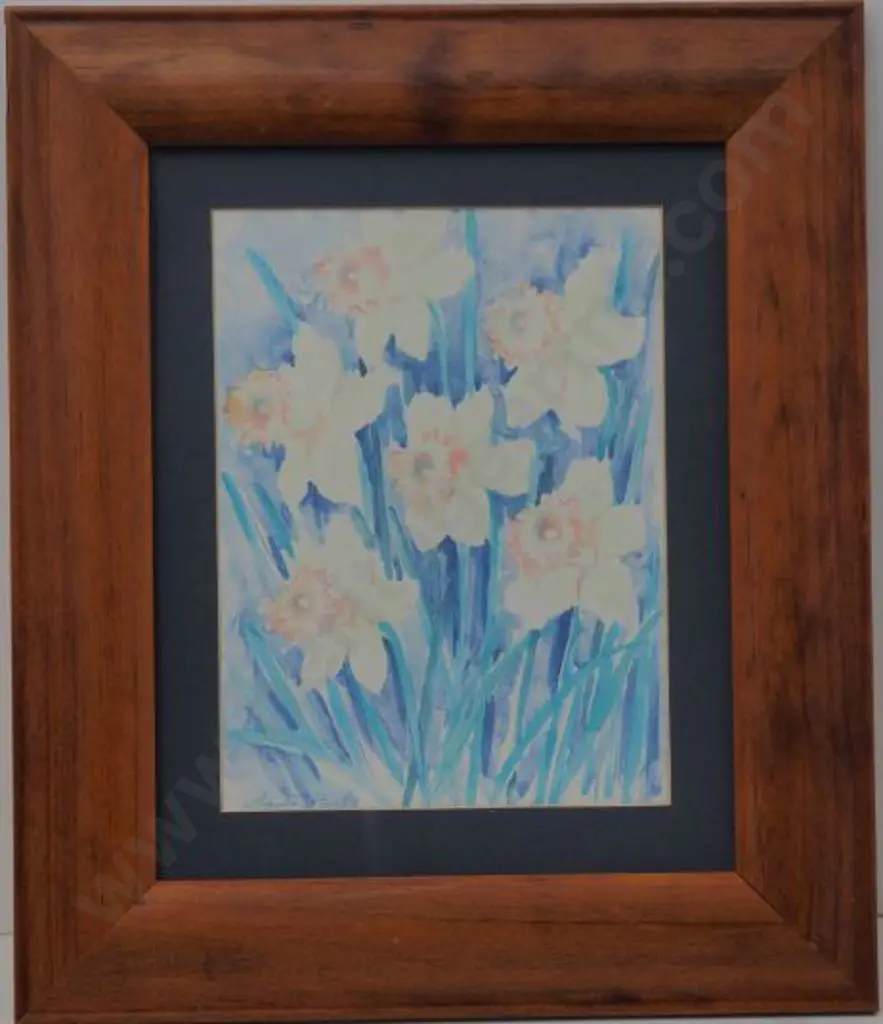 POWELL, Linda Fay - Faded Daffodils Image 1++