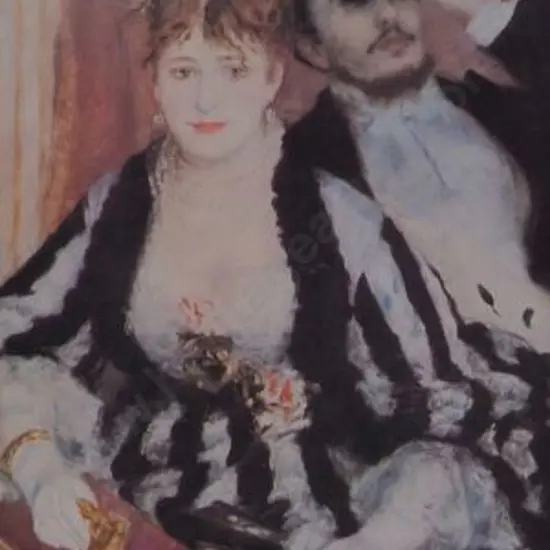 RENOIR, Pierre Auguste (1841-1919) - The Loge (Brother & Sister)