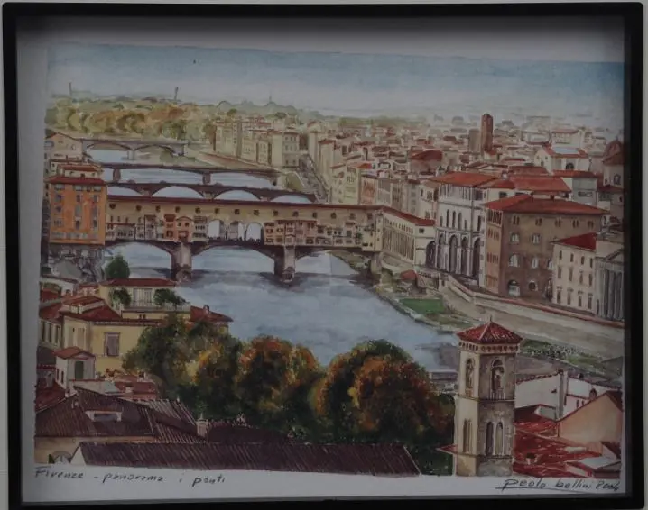 BELLINI,  Paolo (1941-) - Firenze (Florence) Image 1++